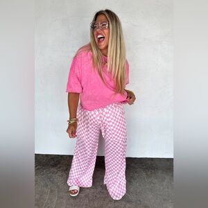 Pink Tie-Dye T-Shirt